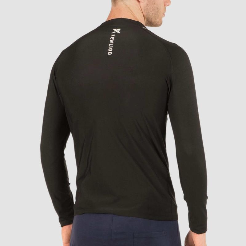 Kewlioo Pro Sauna Jacket for Men (Full Half Zip)