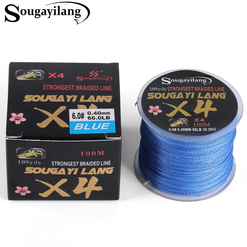 4-strand Fishing Line, Super Strong Fishing Long-range Casting Line, Fishing Accessories for Fishing Enthusiasts, Flyfishing, Fishing Equipment