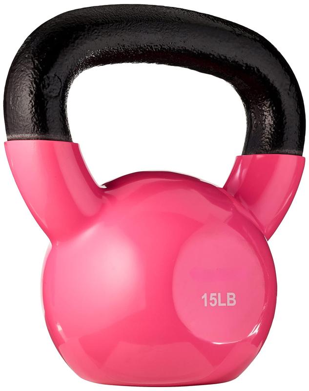 Vinyl Coated Cast Iron Kettlebell