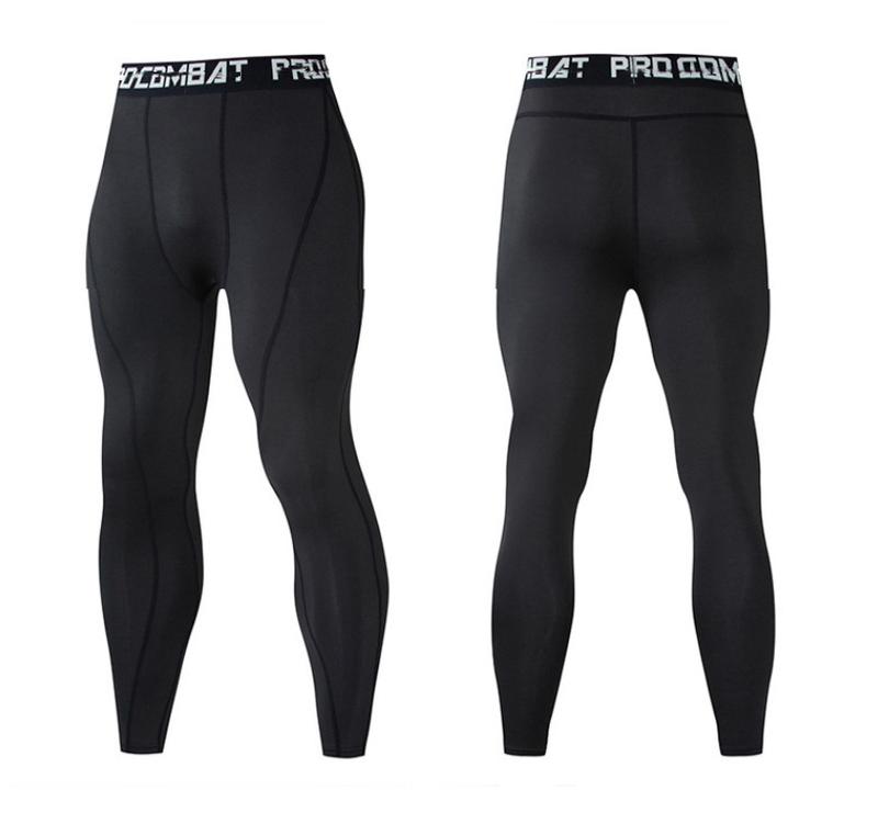 Men's Pants Black White Leggings Casual Fitness Sports Gym or Outdoor Running Pants Compression Comfortable Men's Clothing