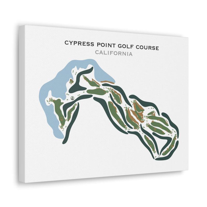 Cypress Point Golf Course, California - Printed Golf Courses