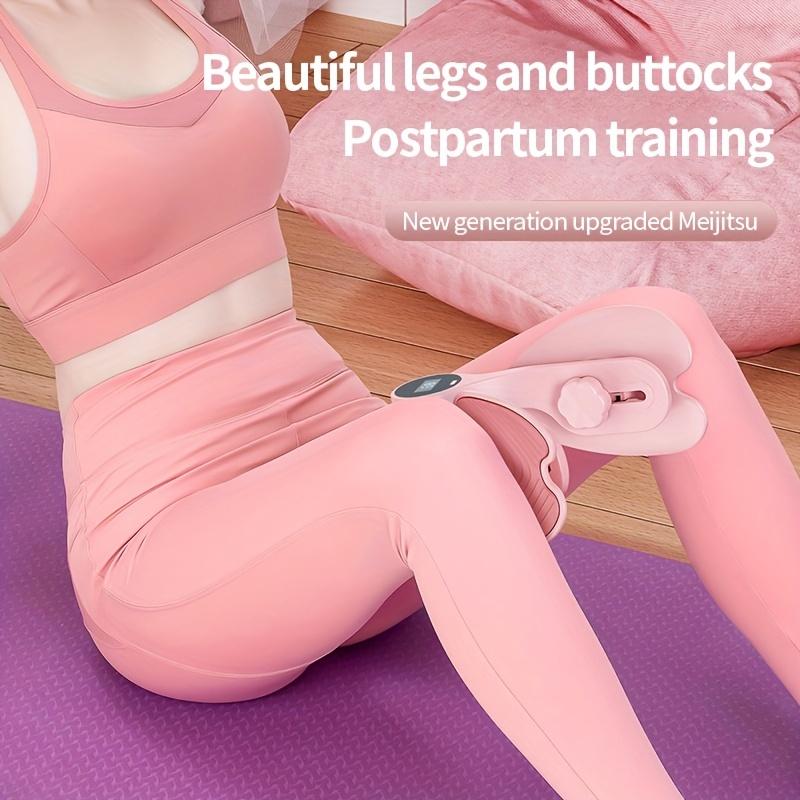 Intelligent Pelvic Floor Muscle Trainer for Postpartum Recovery and Leg Fitness-Multi-Function Counting Equipment for Hip and Thigh