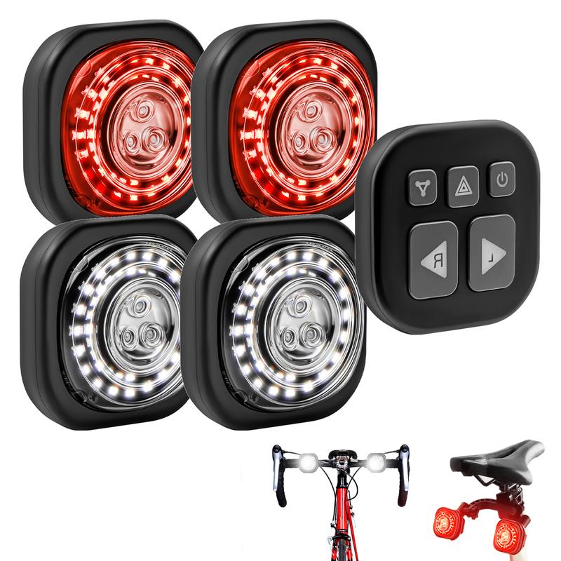 Pathventure  Smart Bicycle Light Performance as Car light With Turning Singal and Double Flash Alarm