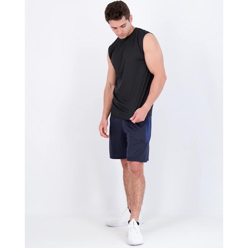 Real Essentials 5 Pack: Men's Mesh Active Athletic Tech Tank Top - Workout & Training Activewear (Available in Big & Tall)