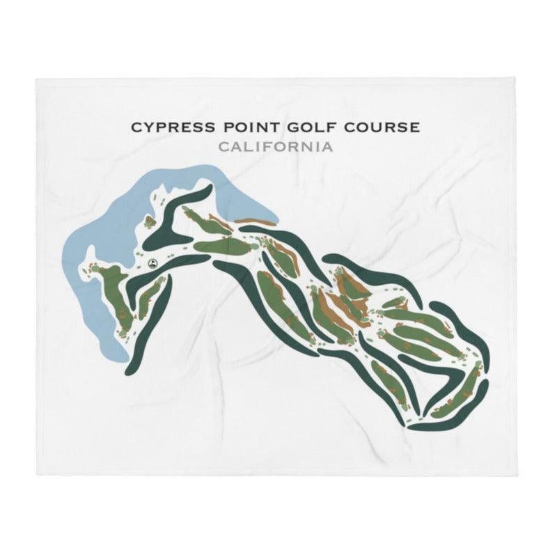 Cypress Point Golf Course, California - Printed Golf Courses