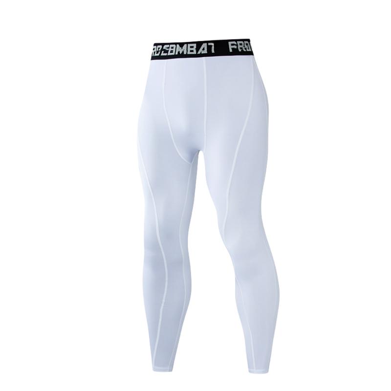 Men's Pants Black White Leggings Casual Fitness Sports Gym or Outdoor Running Pants Compression Comfortable Men's Clothing