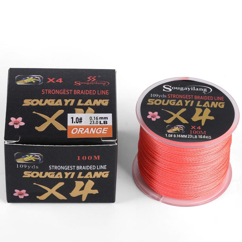 4-strand Fishing Line, Super Strong Fishing Long-range Casting Line, Fishing Accessories for Fishing Enthusiasts, Flyfishing, Fishing Equipment