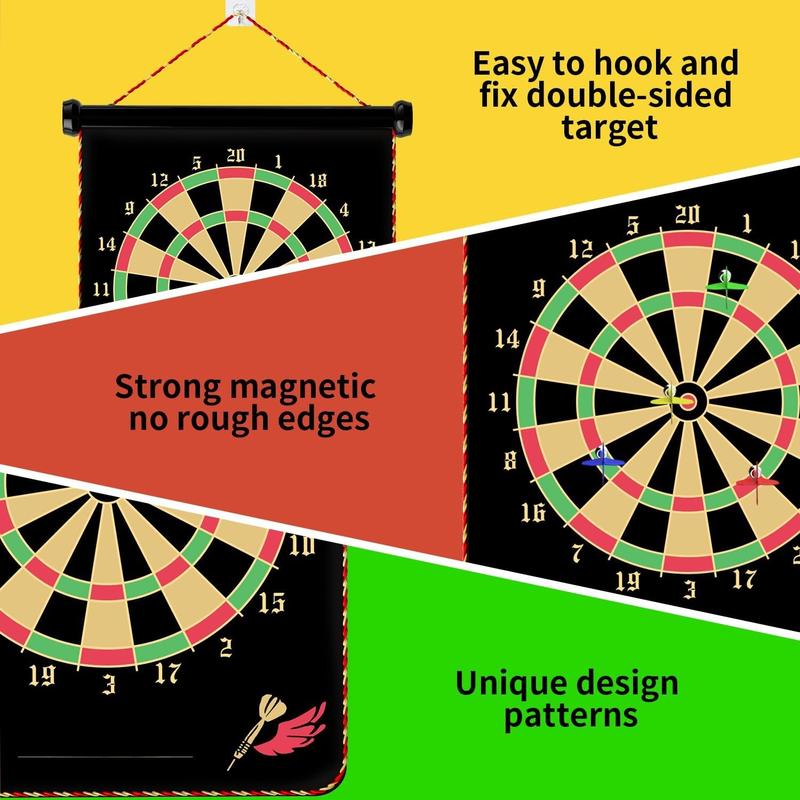 Magnetic Dart Board Outdoor Games for Kids Darts Set with 12 Darts, Gifts for Teenage Boys Teen Boys Gifts Ideas Toys Gifts for 8 9 10 11 12 13 Year Old Boys and Girls