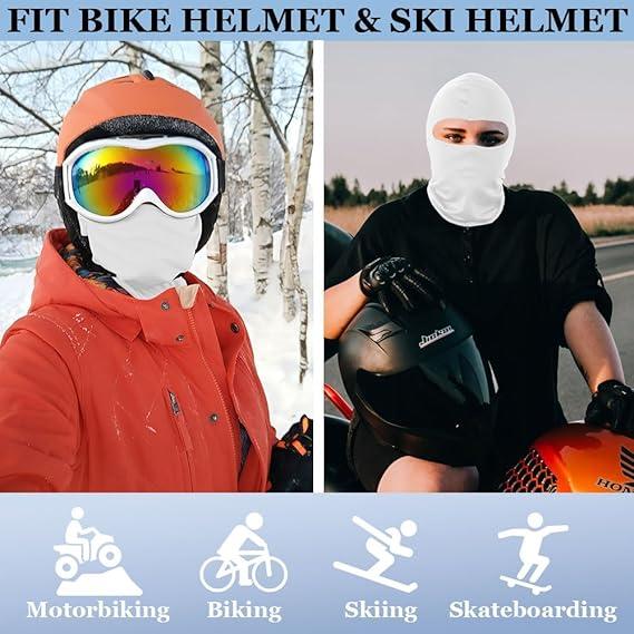 Ski Mask, Balaclava for Men Women, Shiesty Ski Mask, Full Face Windproof UV Protection Mask for Motorcycle Snowboard