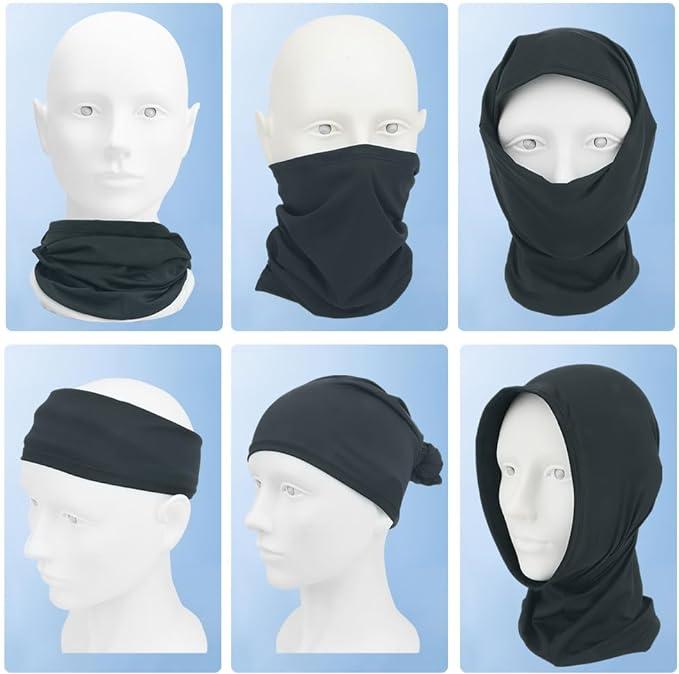 Neck Gaiter Face Cover Scarf, Breathable Sun & Wind-proof for Skiing Fishing Hiking Cycling