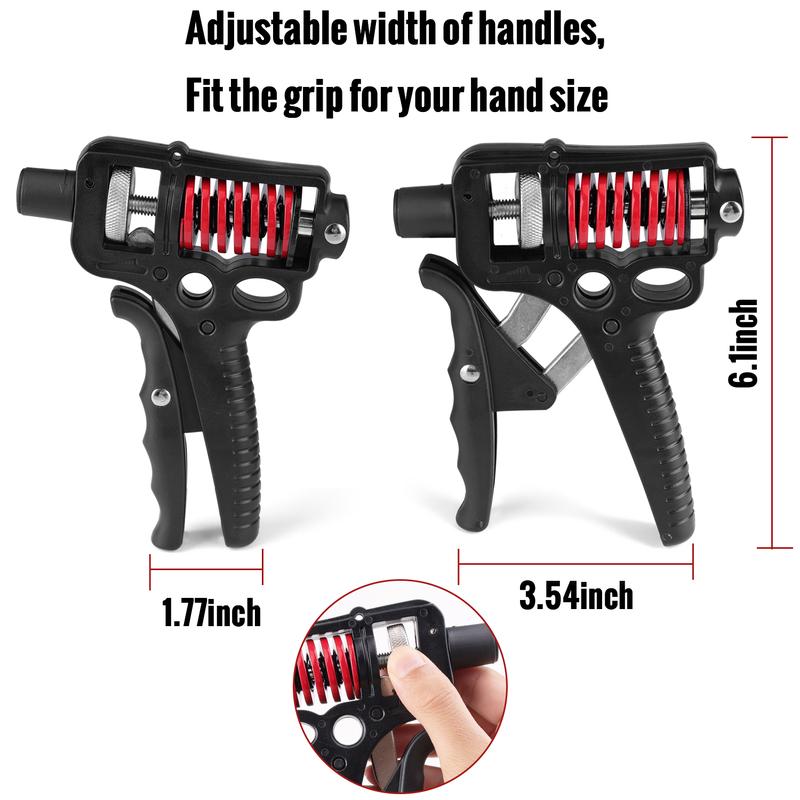 11-360 lbs Adjustable Heavy Hand Gripper Grip Strengthener Finger Expander Train Adjustable Hand hand grip