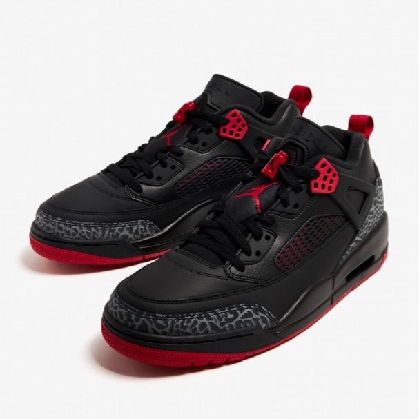 Nike Air Jordan Spizike Low Bred Black Gym Red FQ1759-006 Men's Fashion Sneaker New