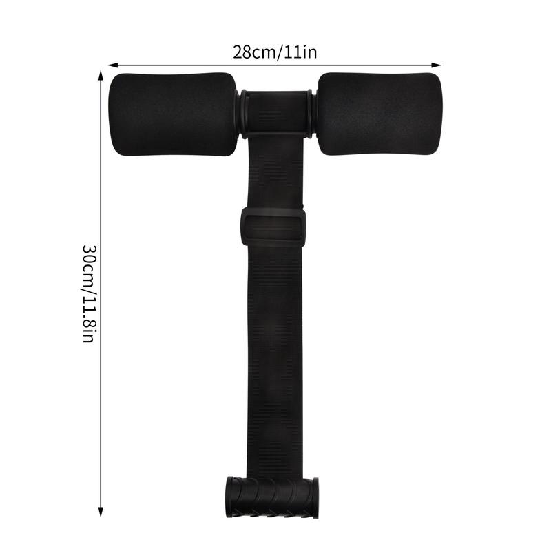 Hamstring Curl Strap, Portable Indoor Sit-up Bar, Unisex Adjustable Sit-up Squat Device for Home Knee Tendon Curler Abdominal Training