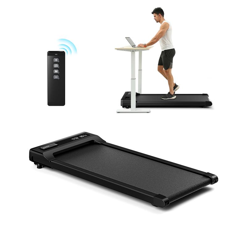 VIPLAT Walking Pad,Walking BlackPad Under Desk Treadmill for HomeOffice,Remote Control,PortableCompact Design,LED DisplayD