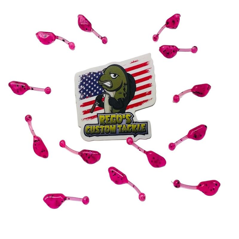 .75” Little Tubby. Panfish baits 25 Per Pack.