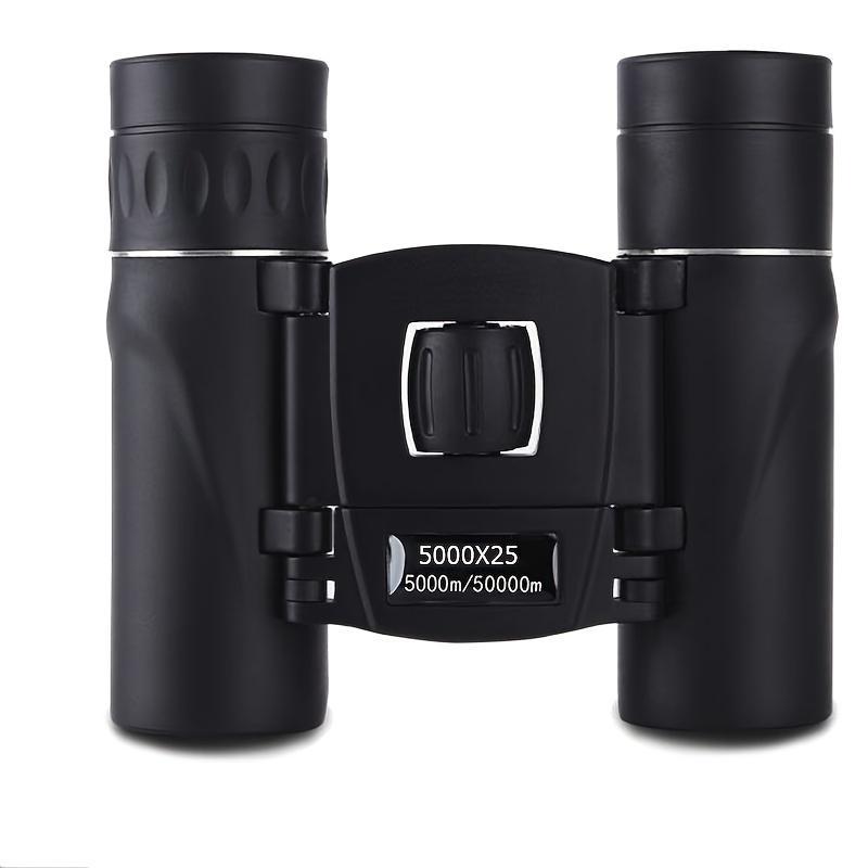 5000X25 HD Binoculars, Portable High Magnification Binoculars, Educational Gift for Children, Outdoor Camping Hiking Binoculars