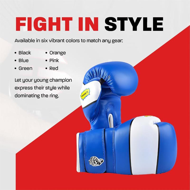 Boxing Gloves for Kids for Full Punching & Blocking Power, Kids Boxing Gloves for Safe Sparring & Training