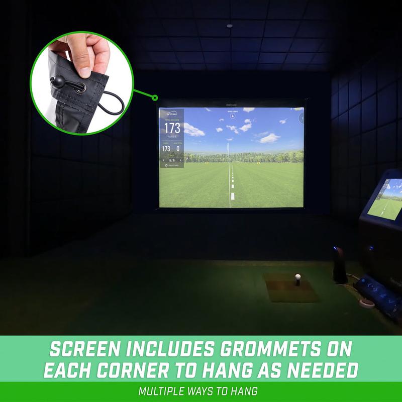 GoSports 10 ft Golf Simulator Impact Screen