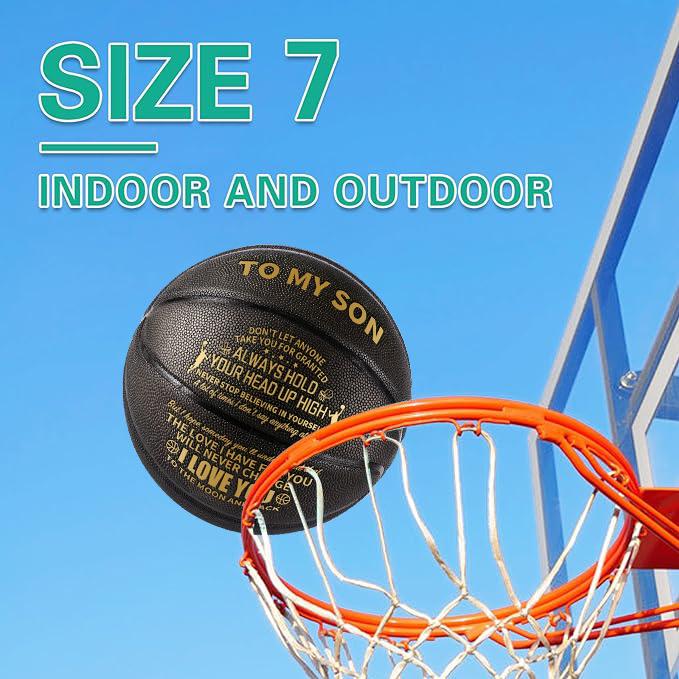 Moactiv A Special Basketball To Show Your Son How Much You Love Them - Perfect Gift For Son!International Standard Size