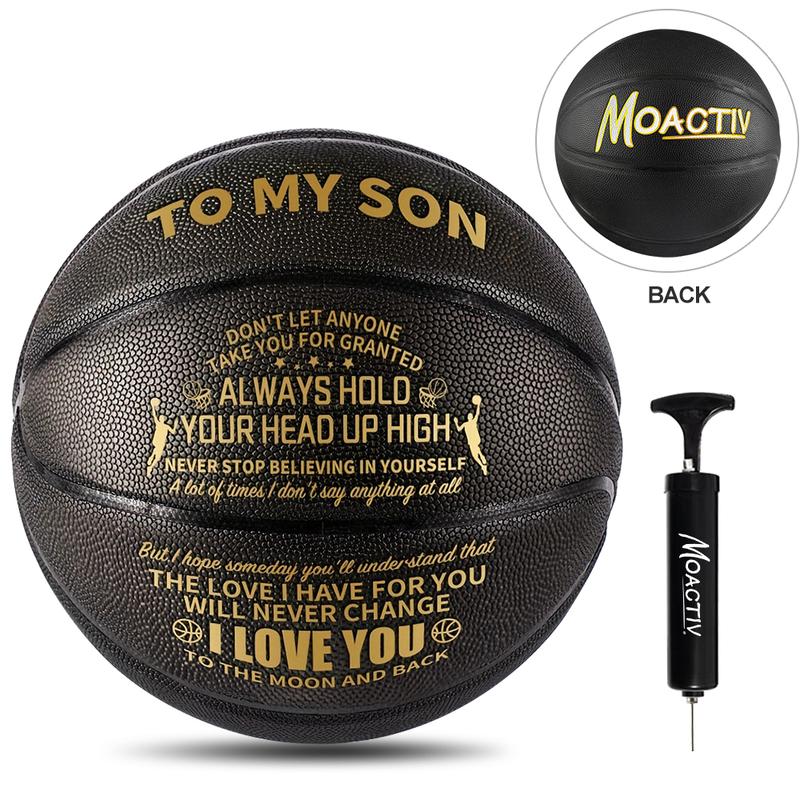 Moactiv A Special Basketball To Show Your Son How Much You Love Them - Perfect Gift For Son!International Standard Size