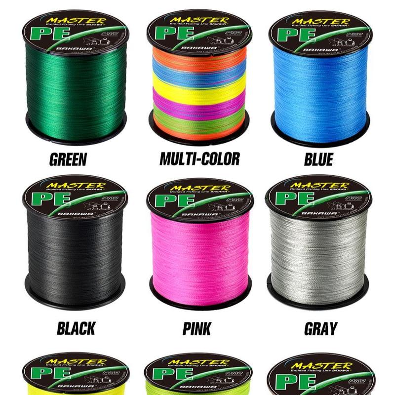 300m 8 Strands Braided Fishing Line, Multifilament PE Fishing Line, Strong Fishing Accessories for Outdoor Fishing