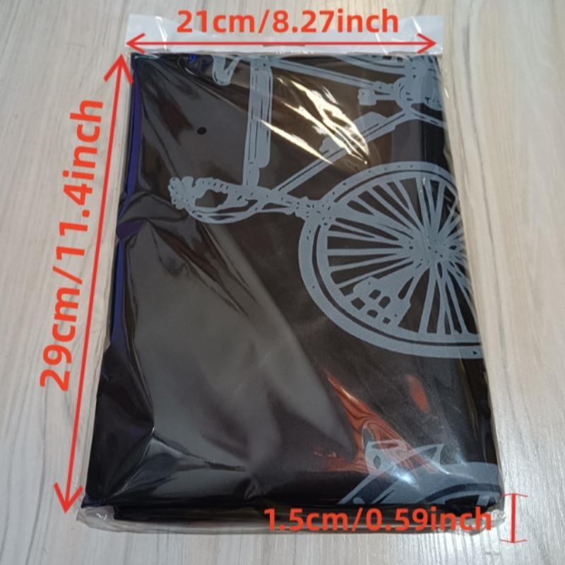 Bike Print Cycling Rain Cover, Waterproof UV Protection Bicycle Cover, Cycling Accessories For Outdoor Cycling