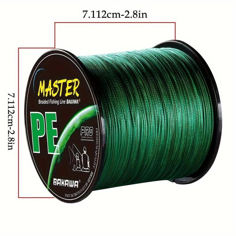 300m 8 Strands Braided Fishing Line, Multifilament PE Fishing Line, Strong Fishing Accessories for Outdoor Fishing