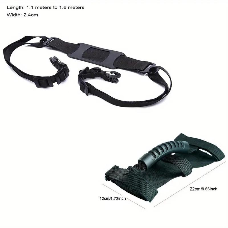 Skateboard Carrying Strap, 2 Counts set Handheld Skateboard Scooter Transport Strap,  Shoulder Strap Skateboard Accessories