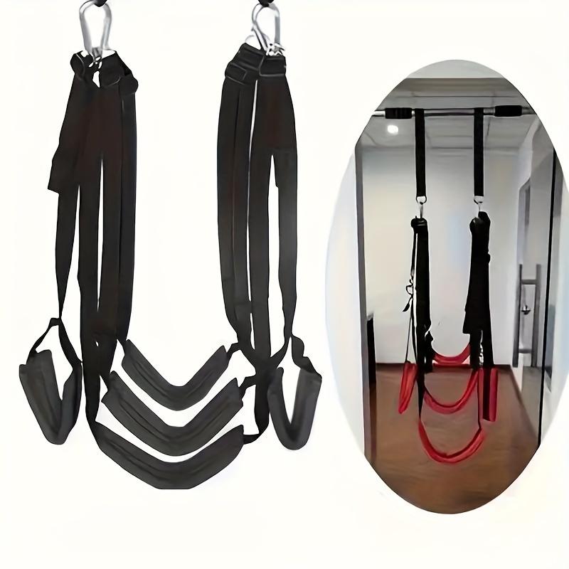 1 Piece Yoga Straps, with 4 Belt, Adjustable Aerial Yoga Belt, Fitness Pilates Swing