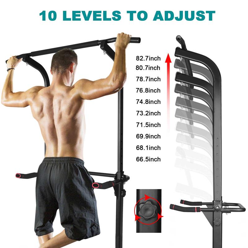 Power Tower Dip Station Pull Up Bar for Home Gym Pull Up Bar Station Workout Equipment, Strength Training Fitness