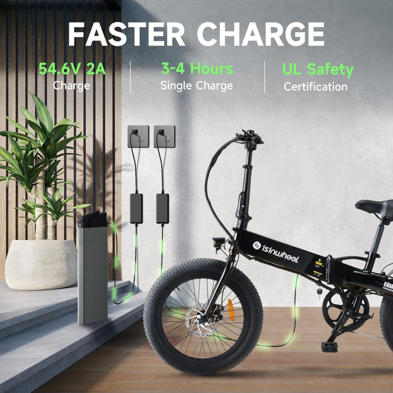 isinwheel U5 500W Electric Bike, 20