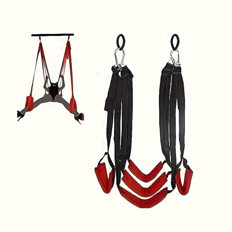 1 Piece Yoga Straps, with 4 Belt, Adjustable Aerial Yoga Belt, Fitness Pilates Swing