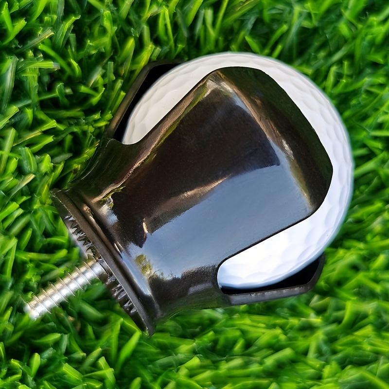 Golf Ball Retriever Grabber, 3-prong Golf Ball Retriever Grabber, Back Saver Claw Put on Putter Grip, Suction Cup Ball Grabber, Sucker for Golf Screws