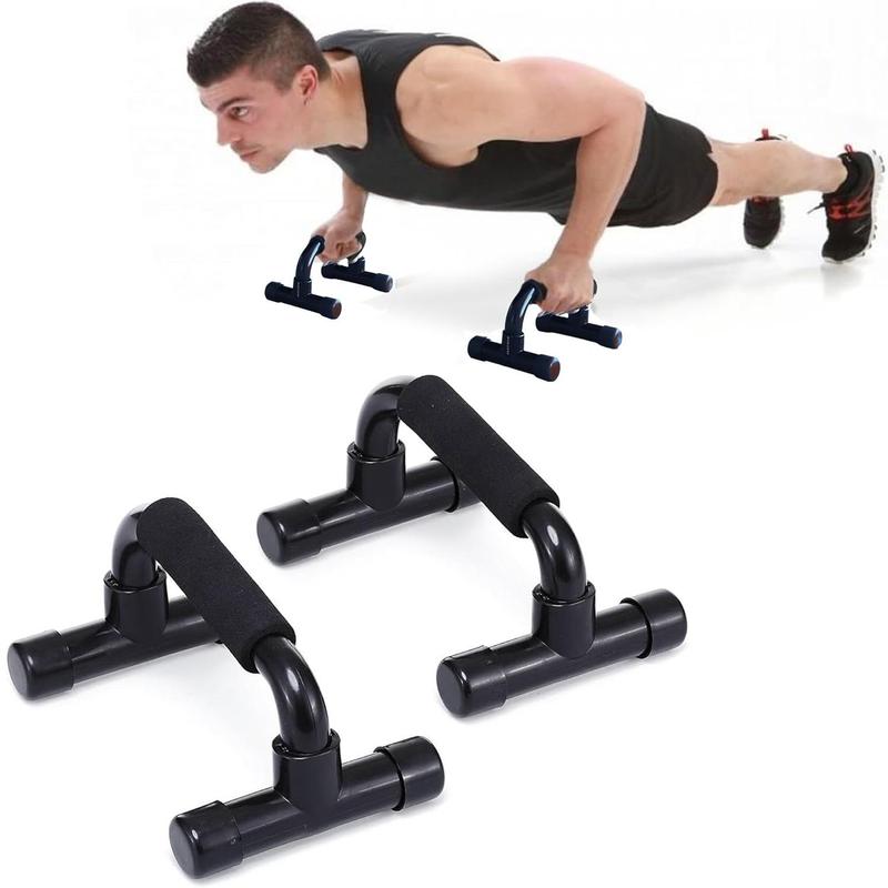 Push Up Bars, 1 Pair Home Workout Equipment Push Up Handle with Cushioned Foam Grip and Non-slip Sturdy Structure, Strength Training Equipment for Men & Women