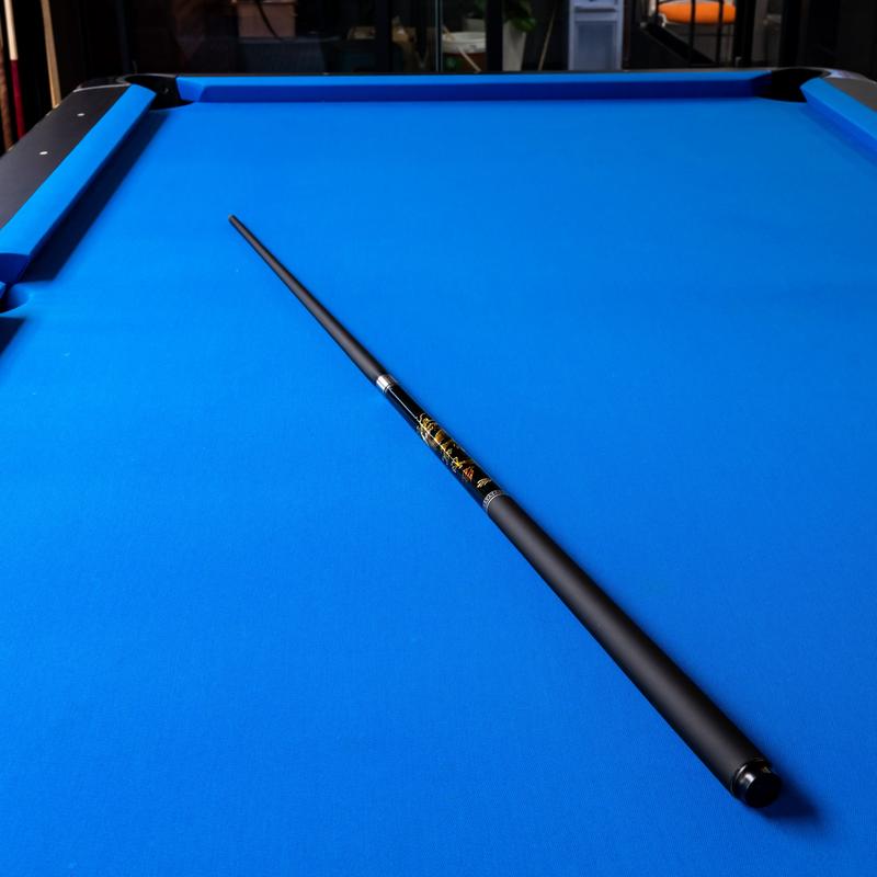 Premium Carbon Fiber Pool Cue with 12.5mm Tip - Dragon Design, Split Design for Versatile Use - Perfect Gift for Holidays & Father's Day billiards