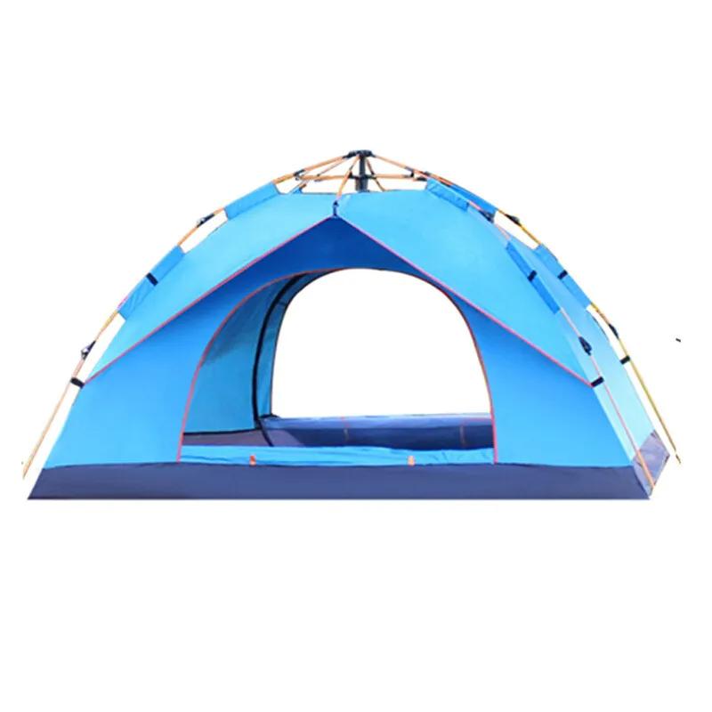 3-4 Person Pop Up Tents Waterproof Windproof Instant Tent for Camping Hiking