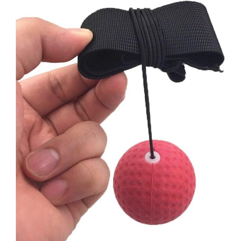 Boxing Ball Boxing Reflex Ball Training Hand Eye Coordination with Headband, Portable Boxing Punch Ball to Improve Reaction and Speed for Training and Fitness