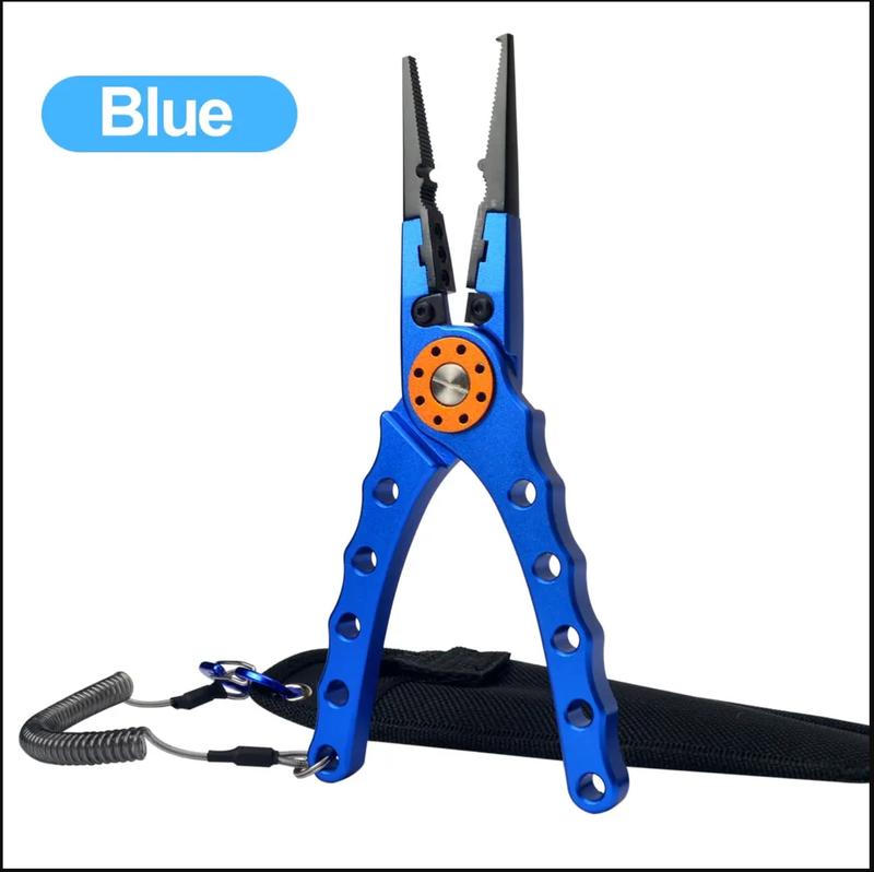 Fishing Pliers Multifunctional Line Cutter Knot Aluminum Alloy Scissors Hook Remover Fishing Equipment