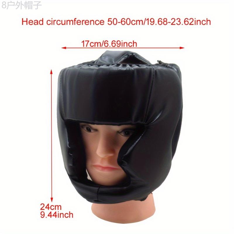 High-Quality Boxing Helmet - Premium Taekwondo Head Gear for Muay Thai, Sanda Training, and Martial Arts - Adjustable Chin Strap, Padded Interior, and Ventilation System for Comfort and Protection