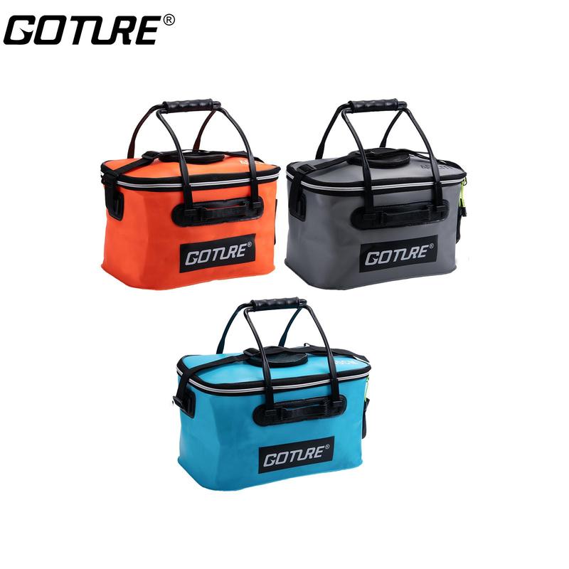 Thickened Folding Fishing Bucket, 1 Count Multi-purpose Fishing Box, Fishing Gear, Outdoor Fishing Accessories