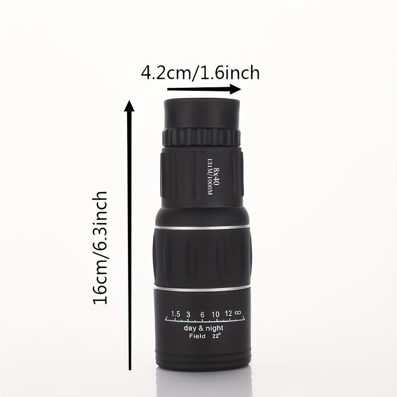 8x40mm Mini Telescope, 1 Portable High Definition Professional Telescope, Outdoor Telescope for Hunting & Camping &  Hiking & Bird Watching