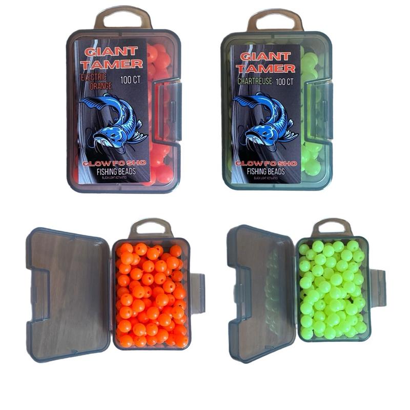 Fishing Beads (black light glow)