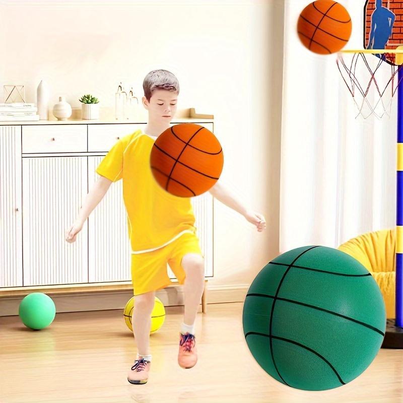 Size 5  Size7 Silent Basketball, Portable Durable Training Basketball, Indoor Basketball Foam Basketball, Playoffs Training Ball for Teens and Adults