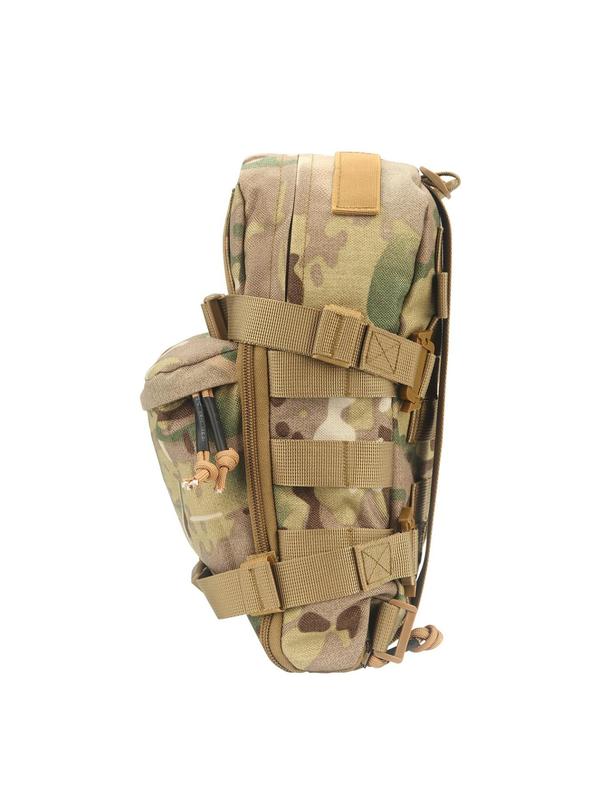 Outdoor Tactical Camo Pattern Edc Pouch, Molle Bag, Outdoor Travel Bag, Hiking Mobile Phone Water Bottle Travel Bag, Multi-functional Storage Bag for Outdoor