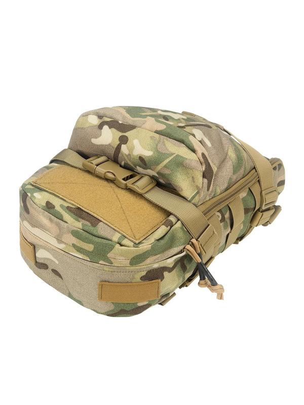 Outdoor Tactical Camo Pattern Edc Pouch, Molle Bag, Outdoor Travel Bag, Hiking Mobile Phone Water Bottle Travel Bag, Multi-functional Storage Bag for Outdoor