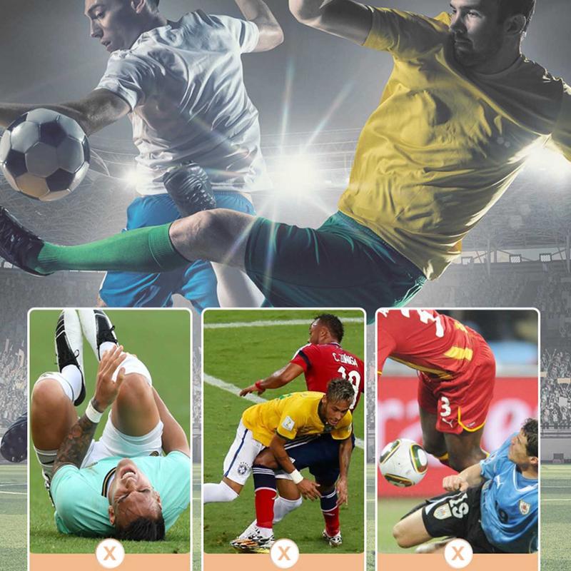 Professional Football Training Shin Guard, 1 Pair Thickened Football Shin Guard, Sports Protective Gear for Adults, Sports & Outdoor Accessories, Christmas Gift