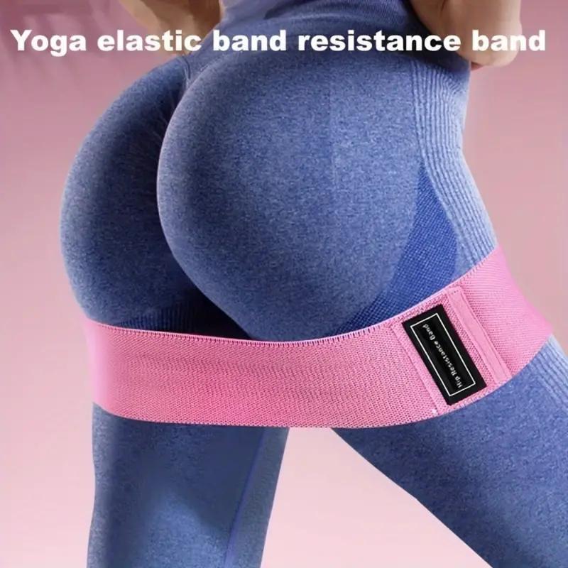 Resistance Band, 1 Count Elastic Yoga Band, Squat Elastic Band for Christmas Gift, Fitness Equipment for Home Gym, Strength Training Equipment for Leg & Hip