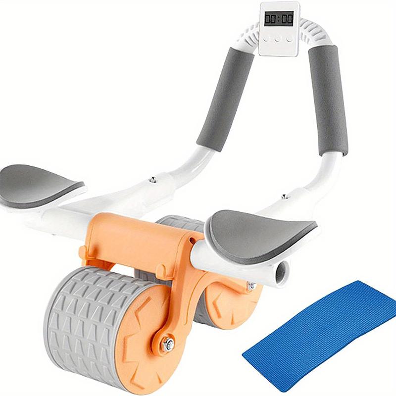 Upgrade Your Home Gym with Our Automatic Rebound Abdominal Wheel - Ab Roller with Elbow Support - Perfect Abs Workout Equipment and Home Gym Equipment for Your Home Workout Uhuo