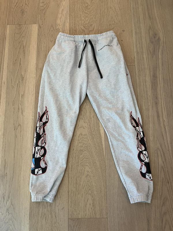 Chrome Hearts Matty Boy Flame Brain Sweatpants - Cotton Long Pants , Chrome Hearts Sweatpants, Gym Pants, Dancer Pants, Gift Idea