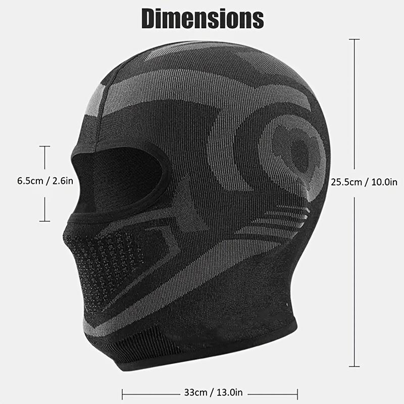 Windproof Thermal Face Cover [Different Color, Different Neck Cover Length], Breathable Winter Face Mask, Elastic Cycling Protective Cover Christmas Gifts